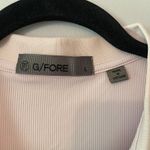 G/Fore Women's size Large Light Pink Golf Polo Shirt Short Sleeve Stretchy Photo 1