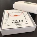 CAM Carnelian Stone Single Strand Necklace, New In Box Orange Photo 6