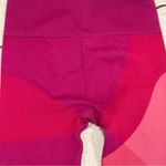 Fabletics  High-Waisted Seamless Colorblock Capri Size Medium Very Berry Pink Photo 12