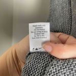 Coldwater Creek  Women's Cowl Neck Dolman Sleeve Cabin Core Grey Knit Sweater‎ M Photo 5