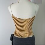 American Vintage Vintage Y2K Coolwear Sequin Stripe Retro Cubbing Top Womens Size Small Photo 4