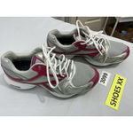 Reebok Womans Rebok Cushion Neutral Size 9.5 Gray Pink Lace Up Running Sneakers Photo 1