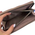 Bottega Veneta Intrecciato Zip Around Long Wallet Leather Weave Light Pink Photo 7