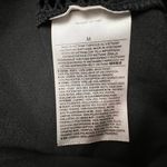 Banana Republic  Slub Black Dual Linen Short Sleeve Shirt Crew Neck Size Medium Photo 9