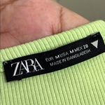 ZARA Light Green Women's Tank Top Photo 2