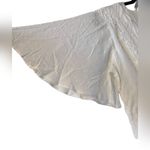 INC International Concepts White Flutter Sleeve V Photo 5