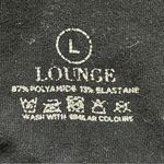 Lounge 2 for $30  Black Womens Sporty Yoga Sports Bra SZ L Photo 6