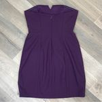Max and Cleo  Rhinestone Detail Strapless‎ Sheath Dress Purple 2 Photo 8