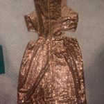 Lulus Gold Sparkly  Dress Photo 2
