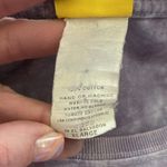 Big Dogs y2k 2003 Vintage Cropped Boxy Tee Size XL Purple Tie Dye Ice Dye Photo 3