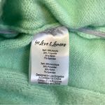 For Love & Lemons NWT Sutton Cropped Cami Sweater Tank Sequin Seafoam Green Mint Photo 6
