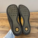 Birkenstock Footprints Leather Slip On Comfort Shoes Loafers Olive Green Photo 2