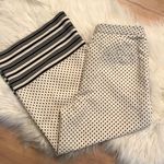 Carolina belle  Cropped Pants Size 2 Cream & Black Photo 0