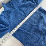 Caslon  Sweater Womens Medium Blue 1/4 Zip Fleece Knit‎ Pullover Top Photo 7