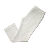 NWT Lafayette 148 Barrow in Cloud White Finesse Crepe Straight Pants 12 Photo 2
