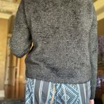 Fuzzy Black Sweater Sexy Size M Photo 3