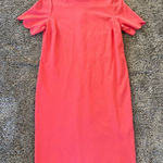 Chico's  Dress Woman’s Size‎ 0 S Short Sleeve Pink Sheath Summer Relax Photo 0