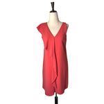 Adrianna Papell Adrianna‎ Papell Dress Women 0 Pink Sleeveless Ruffle Front Party Cocktail Mini Photo 1