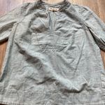 Madewell Light Wash Chambray Top Size XS Photo 4