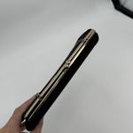 Vintage Unbranded Black Clutch Bag Formal Evening Classic Gold Photo 3