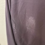 Under Armour  ColdGear Purple Mock Neck Pullover Shimmer Finish Size S Photo 3