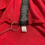 Chico's  Travelers Red Crescent Hardware Top Blouse Size Large 12‎ (2) Photo 7