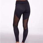 Onzie  Black Mesh Track Leggings (S/M) Photo 3