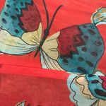 Red Valentino NWOT  bird of paradise forest dress Photo 13