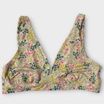 Only Old Navy  Pink and Yellow Floral Bralette women’s Size XXL Photo 0