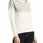 Bass Pro Shops Bass Pro Shop Natural Reflections Ladies Off-White Fair Isle Sweater Size S Photo 1