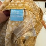 J. McLaughlin  Small Yellow Leopard Print Button Down Shirt Cotton Blend Stretch Photo 2