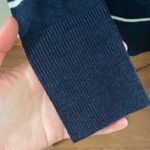 Banana Republic  linen blend navy slouchy sweater with white stripes size XS Photo 86