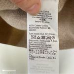 J.Crew NWT  Giselle 100% Cotton Knit Sweater Blazer Sz S Tan Quiet Luxury Preppy Photo 11