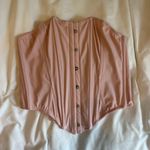 Urban Outfitters  Light Pink Corset Top Photo 0