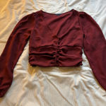 Heart & Hips Red Blouse  Photo 0