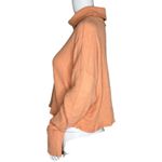 Wild Fable  Shirt Womens XL Orange Turtleneck Waffle Knit Crop Neutral‎ Casual Photo 1