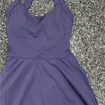 Heathyoga Purple Athletic Tennis Dress W/ Shorts, Pockets Women's Small Photo 1