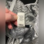 B Darlin B. Darlin Women’s Silver Long Sleeve Embroidered Midi Dress Size 3/4 Photo 4