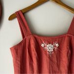 Vintage Embroidered Jumper Dress Women's SIZE 8/10 cottagecore academia garden Photo 2