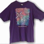 Vintage Wellington Apparel myrtle beach single stitch‎ T Shirt Women’s Size XL Purple Photo 0