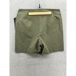 Bella Rose  Women's Shorts Solid Olive Green Size 2X Nylon Blend Photo 1