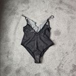 Victoria's Secret  Black Lace Teddy SIZE L Photo 5