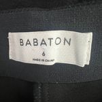 Babaton Aritzia Women's High Rise Faux Suede Black Pants Size 6 Stretch Neutral Photo 1