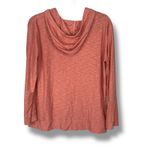 Free Fly Women Bamboo Slub Coral Heathered Hoodie Long Sleeve Pouch Pocket M Pink Size M Photo 3