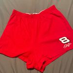 Vintage NASCAR Dale Jr Cotton Shorts Red Size L Photo 0