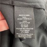 Theory  Silk Chiffon Metallic Stitching Scarf Shirt Dress Size 8 Photo 8