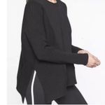 Athleta NWT Black Oversized Chunky Crewneck Sweater Size S Photo 1