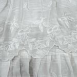 Love Shack Fancy  Ruffle Tiered Cotton Skirt Photo 6