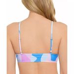 Salt & Cove Juniors Bikini Top Cut Out Removable Cups Geometric Blue Pink M Size M Photo 1