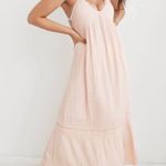 Aerie  Maxi Dress Peach / Plum Color size Medium Beachy Dress Photo 5